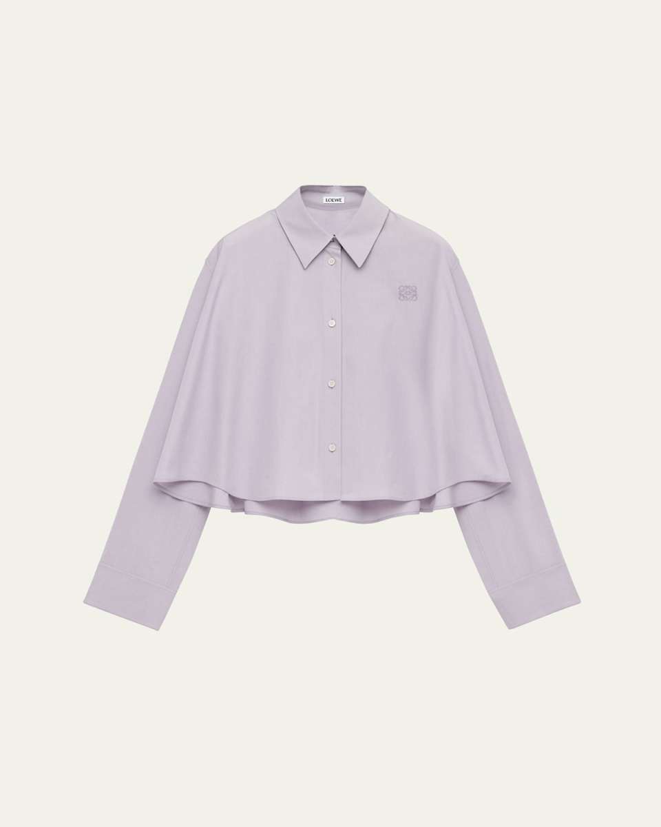 Trapeze Collared Blouse